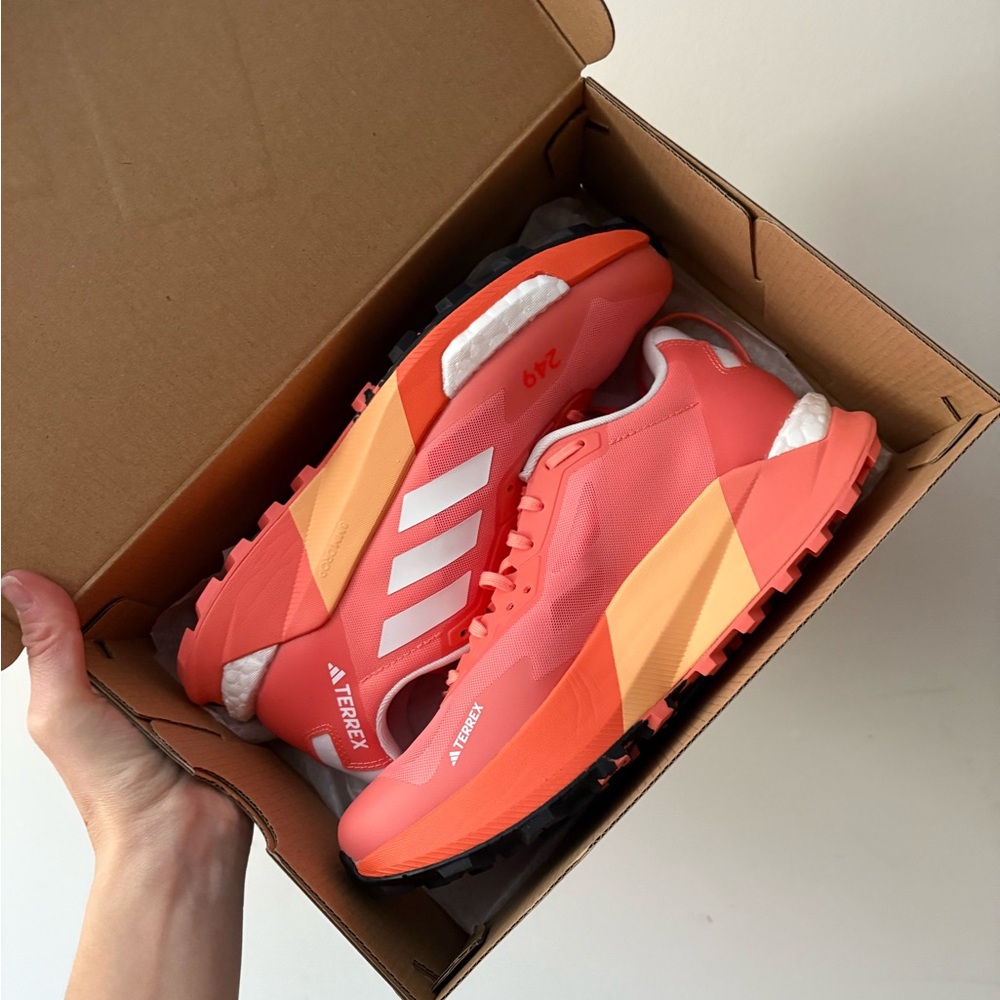 Adidas Terrex Agravic Ultra, Orange, size 6.5